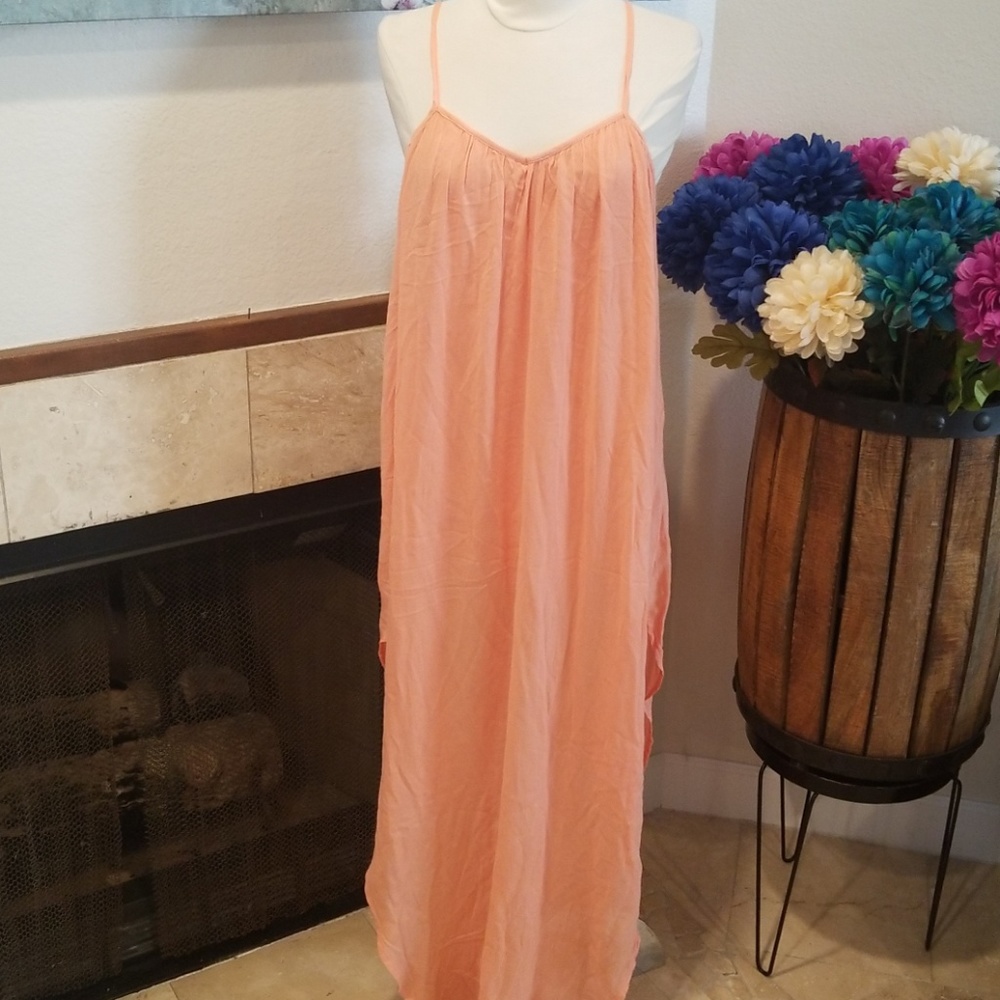 🔴BNWT Tobi Dbl side slit cotton dress